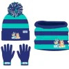 Niños New Import Ropa Y Téxtil: Cosas Que Ponerse Para Niños |Regalos De Otras Series^Set Invierno Infantil Bluey - Gorro, Braga Polar y Guantes (Licencia Oficial)