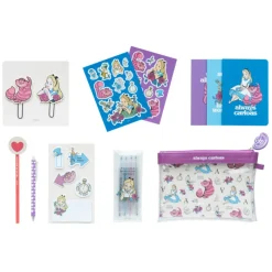 Clearance Set Papeleria Alicia En El Pais De Las Maravillas Papelería Disney