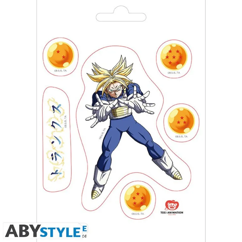 New Set pegatinas Gohan & Trunks Dragon Ball Huchas, Lámparas Y Tazas Kids