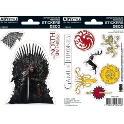 New Set pegatinas Juego de Tronos x2 Juego De Tronos Y La Casa Del Dragón