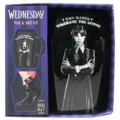 Online Set Taza y Calcetines Ataúd de Miércoles Addams Miércoles Addams