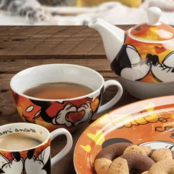 EGAN Películas Y Personajes De Disney ·Mickey & Minnie^Set tetera y taza Disney by