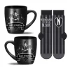 Hot Set Wednesday: Taza y Calcetines Color Negro Miércoles Addams