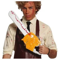 Disfrazzes Armas, Espadas Y Escudos Disfraces|Accesorios Halloween Y Terror ^Sierra Eléctrica 54 cms