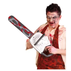 Disfrazzes Armas, Espadas Y Escudos Disfraces|Accesorios Halloween Y Terror ^Sierra mecánica de 70 cm para Halloween