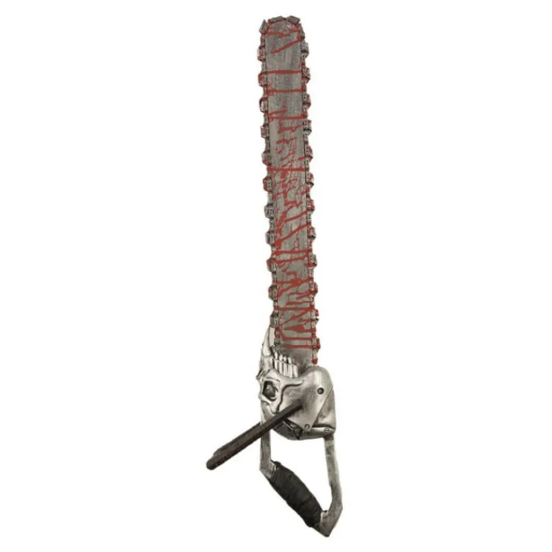 New Sierra Mecánica ensangrentada de 76 cm Armas, Espadas Y Escudos Disfraces|Accesorios Halloween Y Terror
