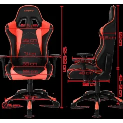 Otros Fabricantes Sillas Gaming^SILLA GAMING DRIFT DR300 NEGRO/ROJO
