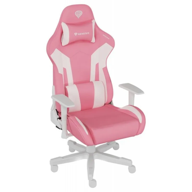 Genesis Descuentos Gaming|Sillas Gaming^Silla Gaming Nitro 710 Rosa y Blanca