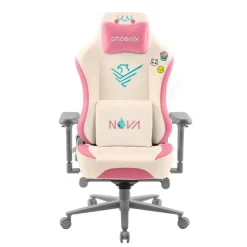 Otros Fabricantes Sillas Gaming^Silla Gaming Phoenix Nova Cream Edition con Reposabrazos 4D