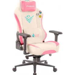 Otros Fabricantes Sillas Gaming^Silla Gaming Phoenix Nova Cream Edition con Reposabrazos 4D