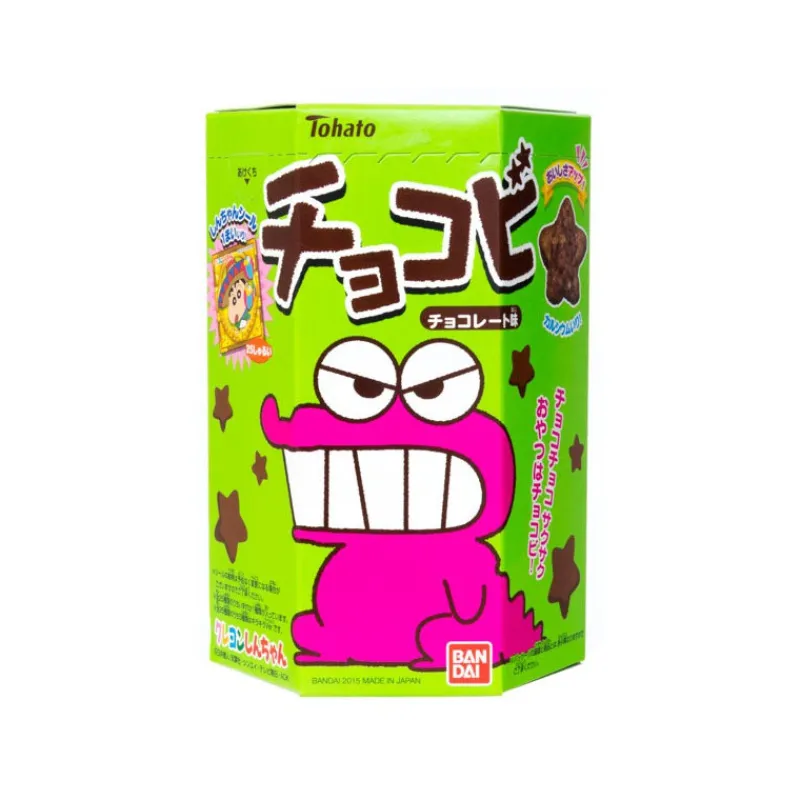 Best Snack de Chocolate Shin Chan Chocobi con Sticker Chuches Japonesas