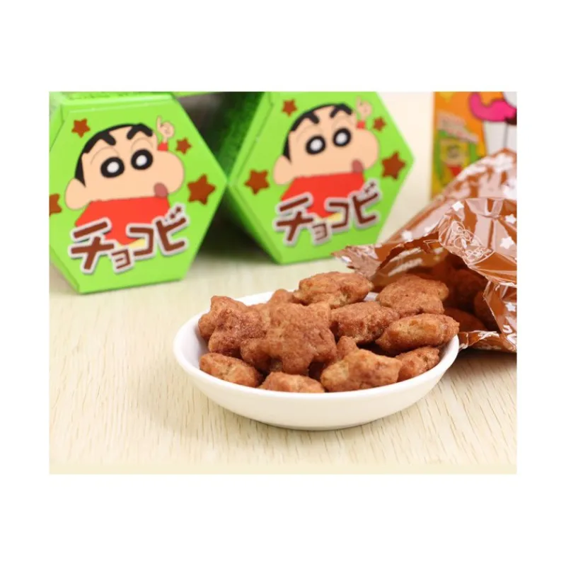 Best Snack de Chocolate Shin Chan Chocobi con Sticker Chuches Japonesas
