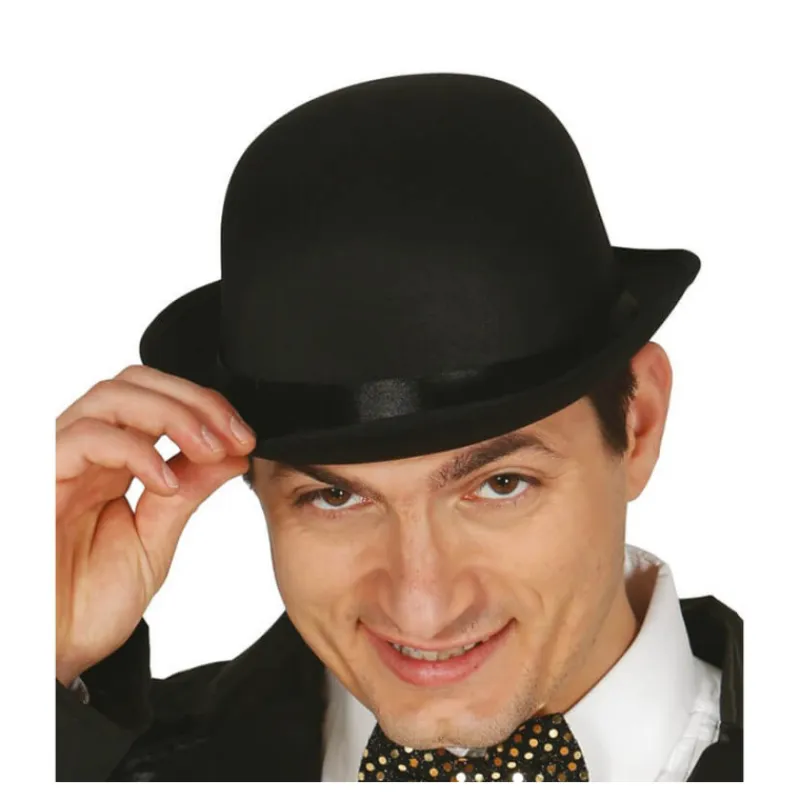 Disfrazzes Sombreros Y Cascos Para Disfraces ^Sombrero Bombín negro