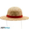 Abystyle Sombreros Y Cascos Para Disfraces |Disfraces Manga Y Anime^Sombrero de Paja One Piece de Luffy - Tamaño Adulto (x6)