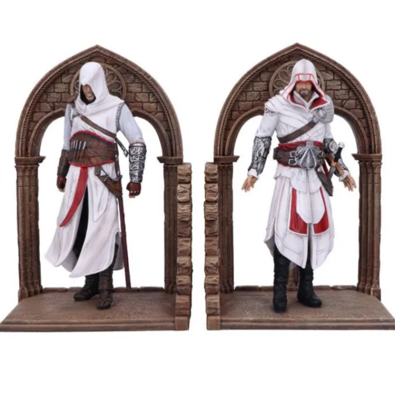 Outlet Soporta libros Assassin's Creed Altair y Ezio 24 cm Regalos Assassin'S Creed|Regalos Y Coleccionismo Para Gamers - Cosas De Videojuegos Míticos