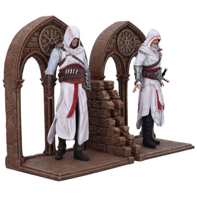 Outlet Soporta libros Assassin's Creed Altair y Ezio 24 cm Regalos Assassin'S Creed|Regalos Y Coleccionismo Para Gamers - Cosas De Videojuegos Míticos