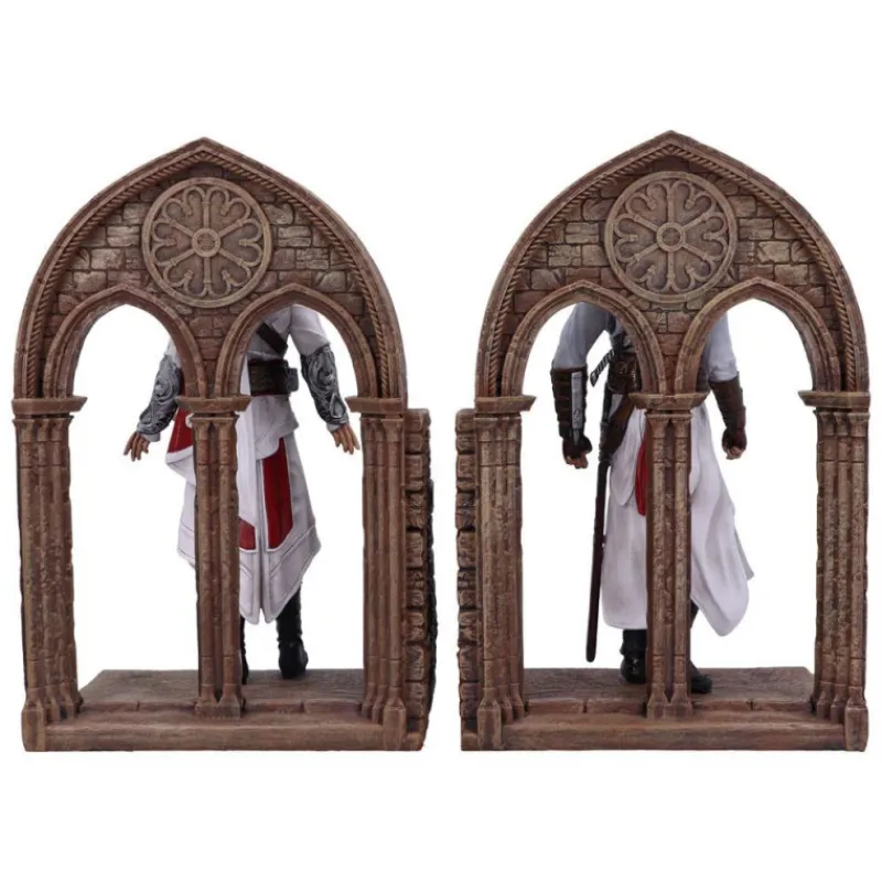 Outlet Soporta libros Assassin's Creed Altair y Ezio 24 cm Regalos Assassin'S Creed|Regalos Y Coleccionismo Para Gamers - Cosas De Videojuegos Míticos