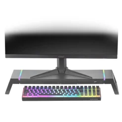 Discount Soporte Monitor Chroma MGS-ONE Negro Mandos Y Volantes Pc Gaming