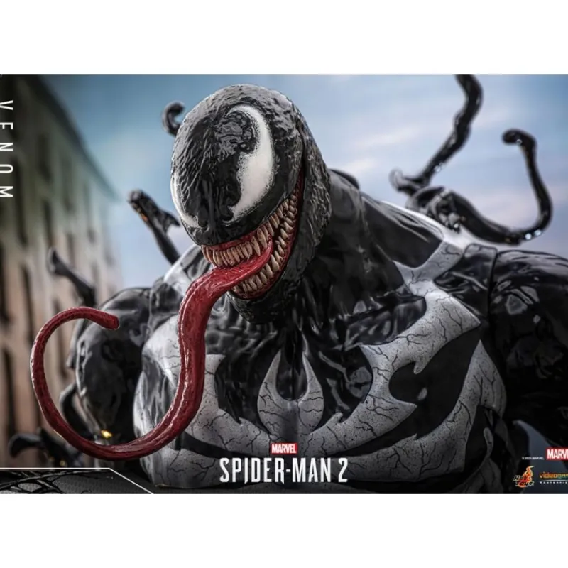 Hot Toys Cosas De Villanos Marvel|Superhéroes Marvel^Spider-Man 2 Figura Videogame Masterpiece 1/6 Venom 53 cm