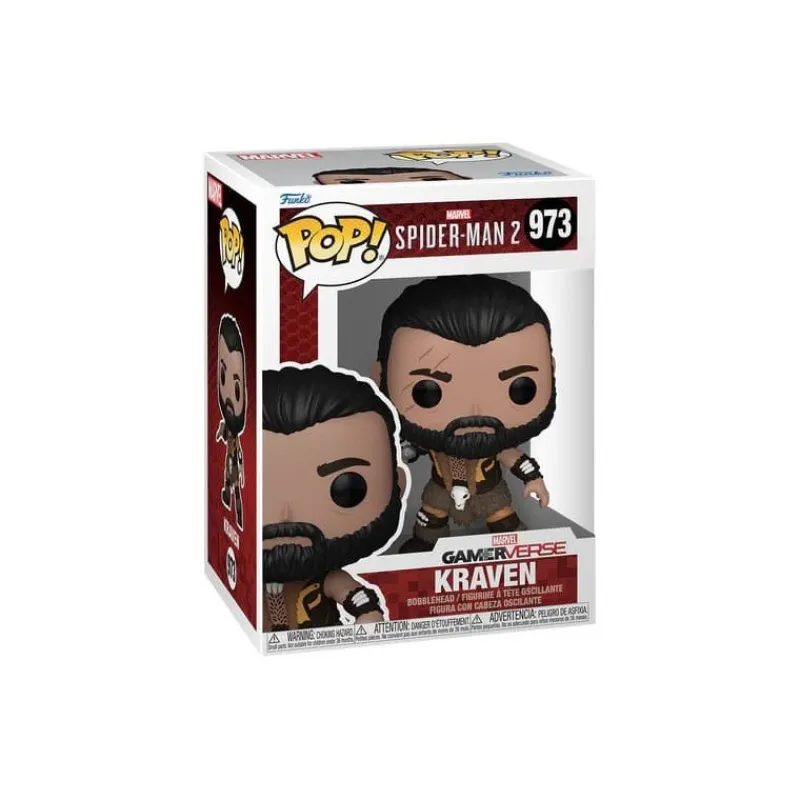 Discount Spider-Man 2 POP! Games Vinyl Figura Kraven 9 cm Cosas De Villanos Marvel|Superhéroes Marvel