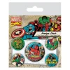 Clearance Spiderman Chapas Retro Superhéroes Marvel|Complementos Marvel