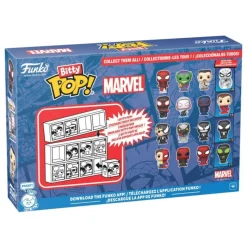 Funko Cosas De Villanos Marvel|Superhéroes Marvel^Spider-Man Pack de 4 Figuras Bitty POP! Vinyl Series 1 2 cm