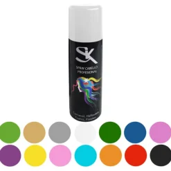 Sale Spray para cabello de 125 ml en varios colores Maquillaje Para Disfraces