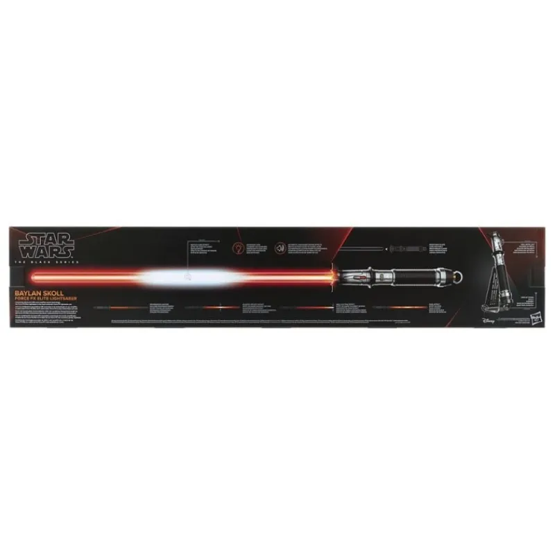 Outlet Star Wars: Ahsoka Black Series Sable de Luz Force FX Baylan Skoll Ahsoka
