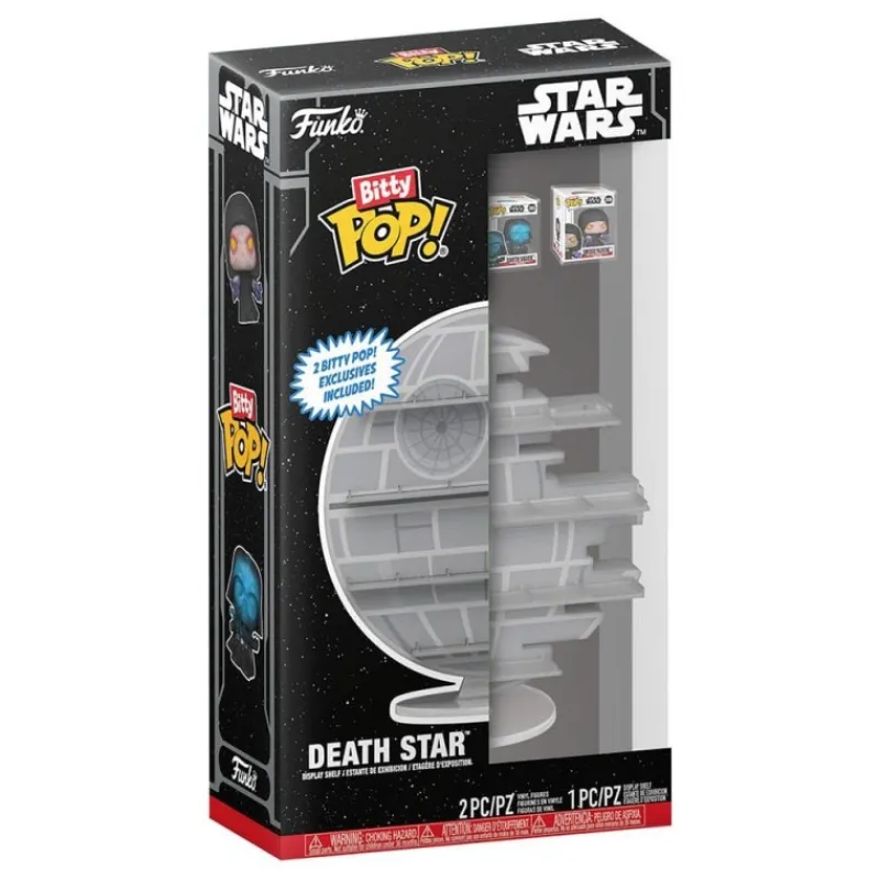 Funko Regalos Star Wars Por Personaje |Funko Pop Star Wars^Star Wars Bitty POP! Figura Display Estrella de la Muerte 20 cm