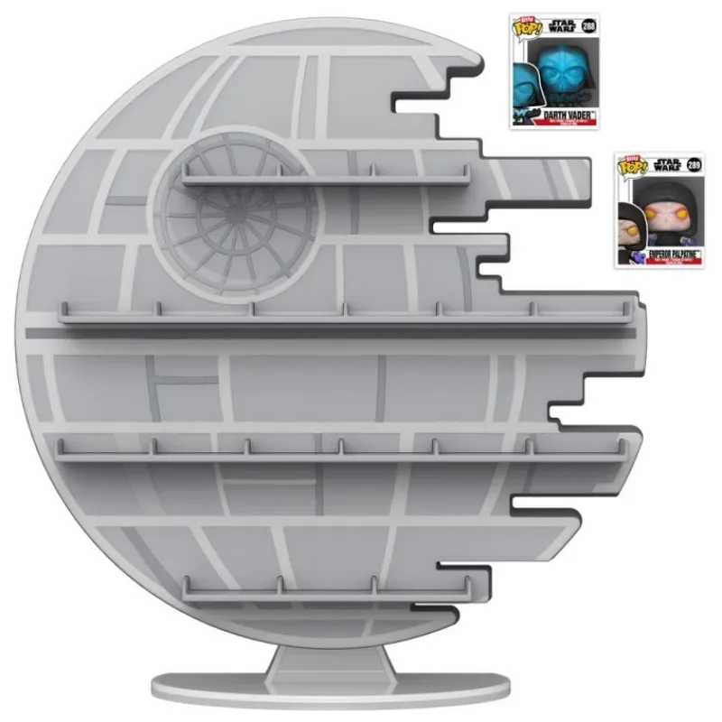 Funko Regalos Star Wars Por Personaje |Funko Pop Star Wars^Star Wars Bitty POP! Figura Display Estrella de la Muerte 20 cm