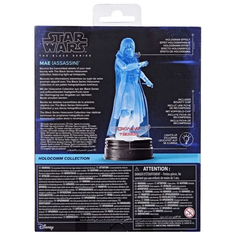 Hasbro Replicas Y Coleccionismo Star Wars ^Star Wars Black Series Holocomm Figura Mae (Assassin) 15 cm