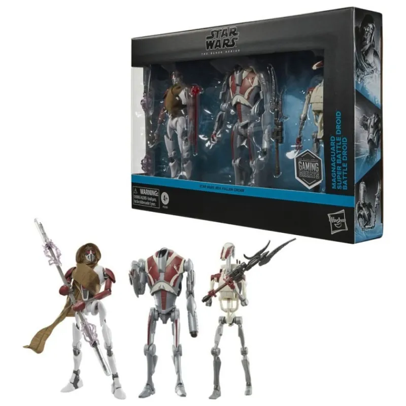 Clearance Star Wars Black Series Pack 3 Figuras: Magna Guard, Super Battle Droid & Battle Droid Regalos Star Wars Por Personaje |Replicas Y Coleccionismo Star Wars