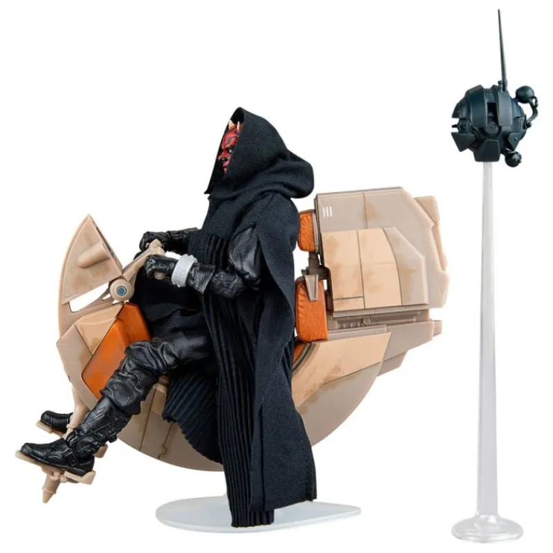 Hasbro Regalos Star Wars Por Personaje |Replicas Y Coleccionismo Star Wars ^Star Wars Episodio I Black Series Darth Maul & Sith Speeder 25 Aniversario