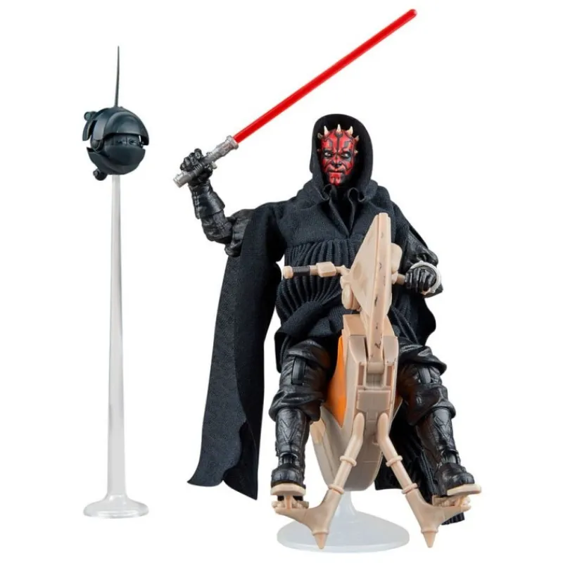Hasbro Regalos Star Wars Por Personaje |Replicas Y Coleccionismo Star Wars ^Star Wars Episodio I Black Series Darth Maul & Sith Speeder 25 Aniversario
