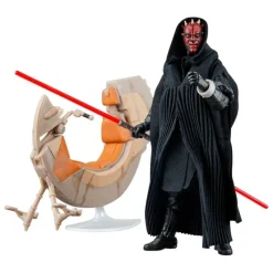 Hasbro Regalos Star Wars Por Personaje |Replicas Y Coleccionismo Star Wars ^Star Wars Episodio I Black Series Darth Maul & Sith Speeder 25 Aniversario