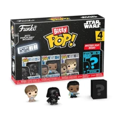 Outlet Star Wars Pack 4 Figuras Bitty POP! Vinyl Vader 2,5 cm Regalos Star Wars Por Personaje |Funko Pop Star Wars