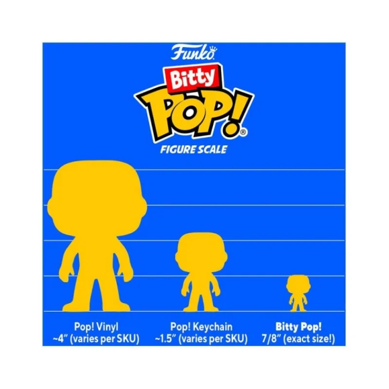 Outlet Star Wars Pack 4 Figuras Bitty POP! Vinyl Vader 2,5 cm Regalos Star Wars Por Personaje |Funko Pop Star Wars
