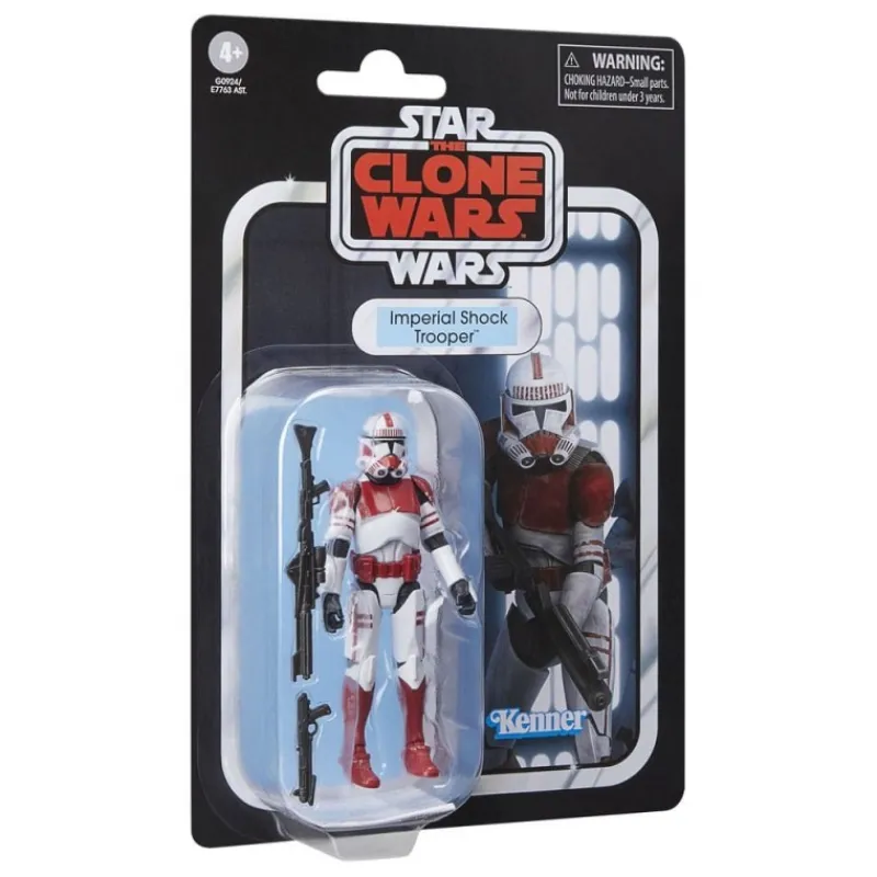 Star Wars: The Clone Wars Figura Imperial Shock Trooper 10 cm Replicas Y Coleccionismo Star Wars