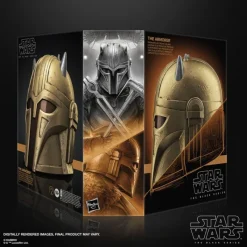 Hasbro The Mandalorian^Star Wars: The Mandalorian - Casco electrónico La Armera Black Series