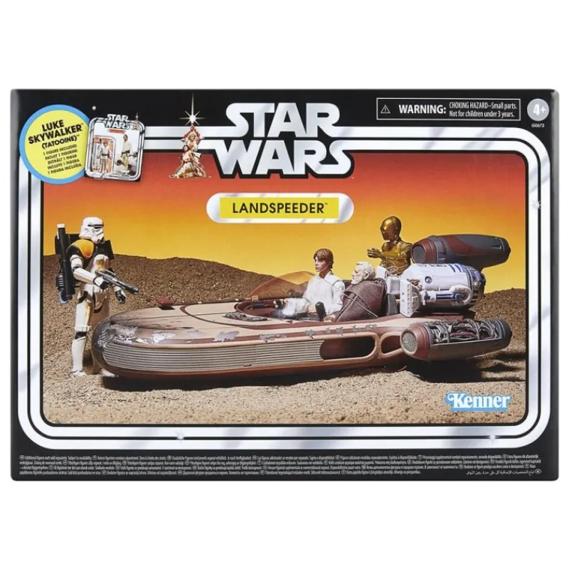 Hot Star Wars Vehículo Landspeeder & Luke Skywalker Vintage Collection Regalos Star Wars Por Personaje |Replicas Y Coleccionismo Star Wars