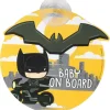 New Import Regalos De Superhéroes Dc|Superhéroes Marvel^Sticker coche Baby on board Batman Dc Comics