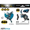 Abystyle Regalos De Superhéroes Dc^Stickers DC Comics de Batman y Logo 16x11cm