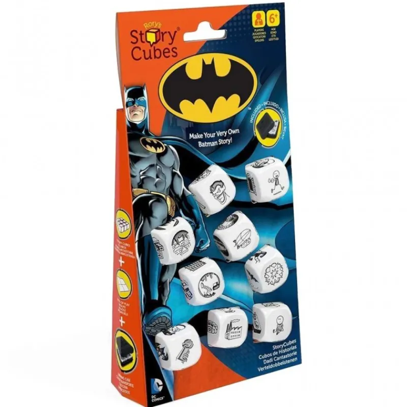 Juegos Regalos De Superhéroes Dc|Regalos De Villanos Dc^Story Cubes Batman Blister - Juego de Dados