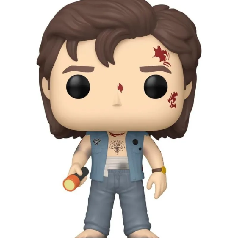 Funko Stranger Things^Stranger Things Figura POP! TV Battle Damaged Steve Exclusiva 9 cm