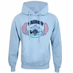 Heroes Inc Películas Y Personajes De Disney ·Lilo Y Stitch|Ropa Disney^Sudadera celeste Stitch Disney