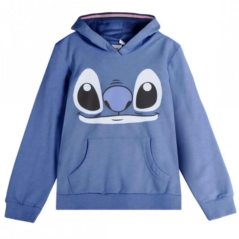 Niños Cerdá Kids Disney Para Niñas|Ropa Y Téxtil: Cosas Que Ponerse Para Niños ^Sudadera con Capucha Cotton Brushed de Stitch para Niños