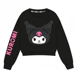 Sudadera Cotton Brushed Hello Kitty Kuromi para Niños 6-14 Años Niños Ropa Y Téxtil: Cosas Que Ponerse Para Niños