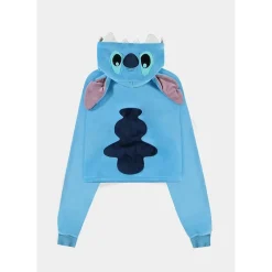 Best Sudadera Crop Top Stitch Súper Suave Disney Películas Y Personajes De Disney ·Lilo Y Stitch|Ropa Disney