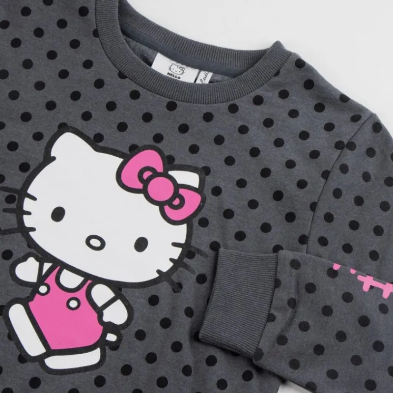 Best Sudadera Hello Kitty de Algodón con Lunares para Niñas Niños Ropa Y Téxtil: Cosas Que Ponerse Para Niños