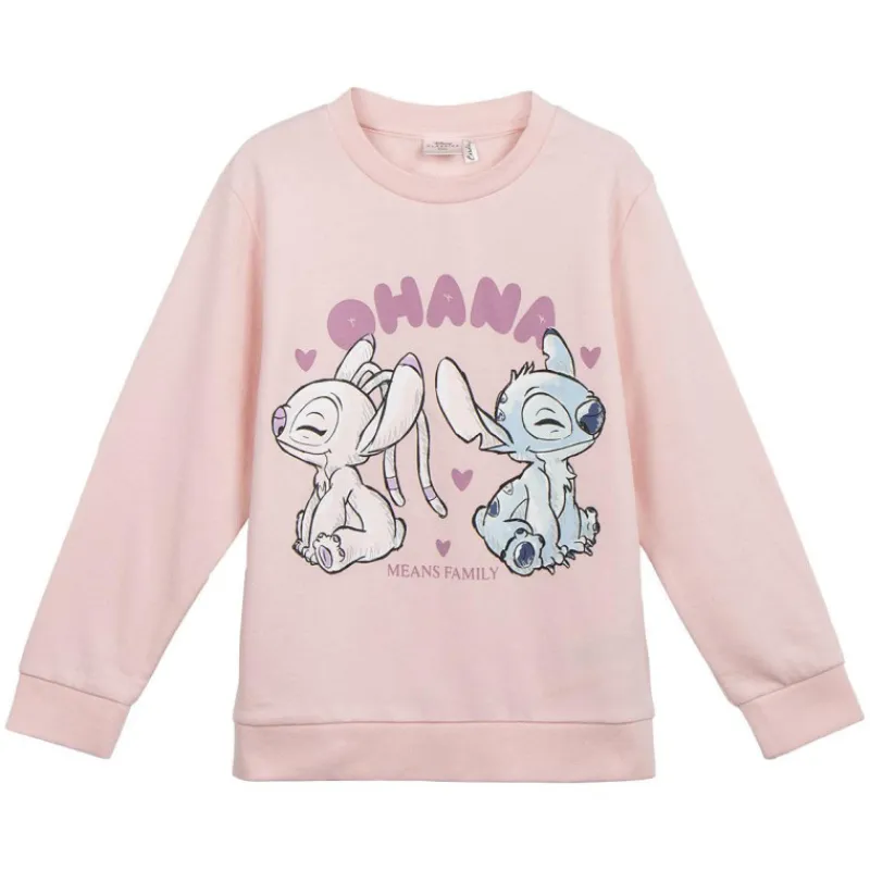 Discount Sudadera Infantil de Stitch en Algodón Cepillado Niños Ropa Y Téxtil: Cosas Que Ponerse Para Niños